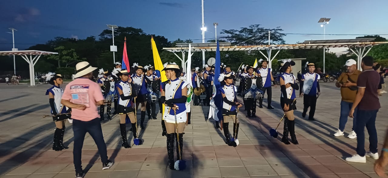 Banda Marcial IMAOS en Acción